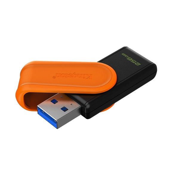 KINGSTON Pendrive 256GB, DT Exodia S USB 3.2 Gen 1 (fekete-narancs) (DTXS/256GB)