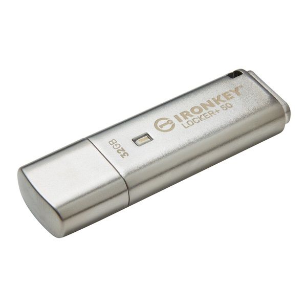 KINGSTON Pendrive 32GB, IronKey Locker+ 50 AES 256 (IKLP50/32GB)