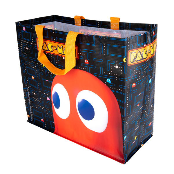 KONIX - PAC-MAN Bevásárló táska, Mintás (KX-CABA-PACM/MAZ)