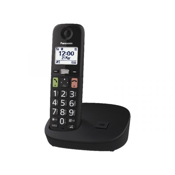 Panasonic KX-TGU110FXB vezeték nélküli telefon, fekete