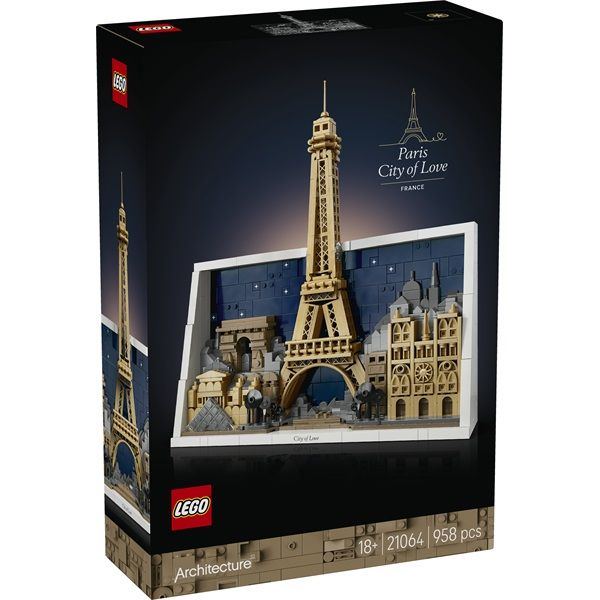 LEGO Architecture Párizs – a szerelem városa (21064)