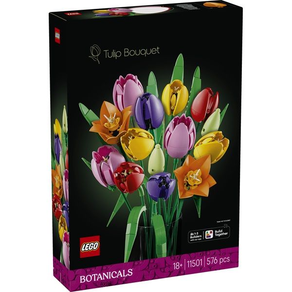 LEGO Botanicals Tulipáncsokor dekoráció (11501)
