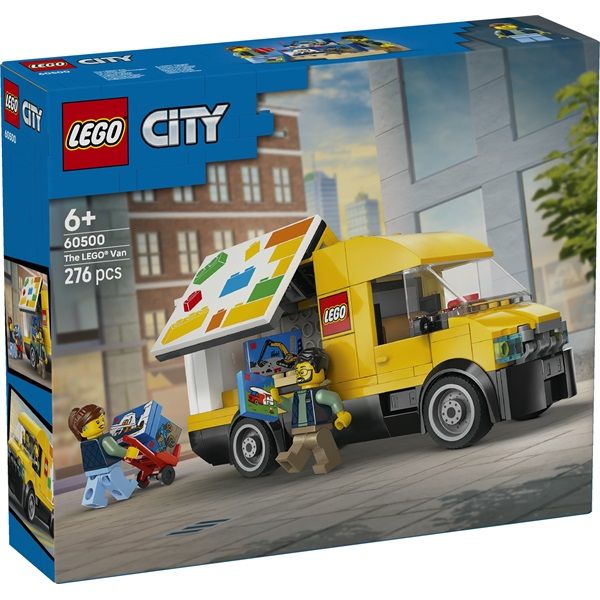 LEGO City A LEGO furgon – Játéképítő-készlet gyerekeknek (60500)