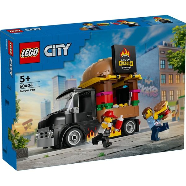 LEGO City Hamburgeres furgon építőjáték 60404