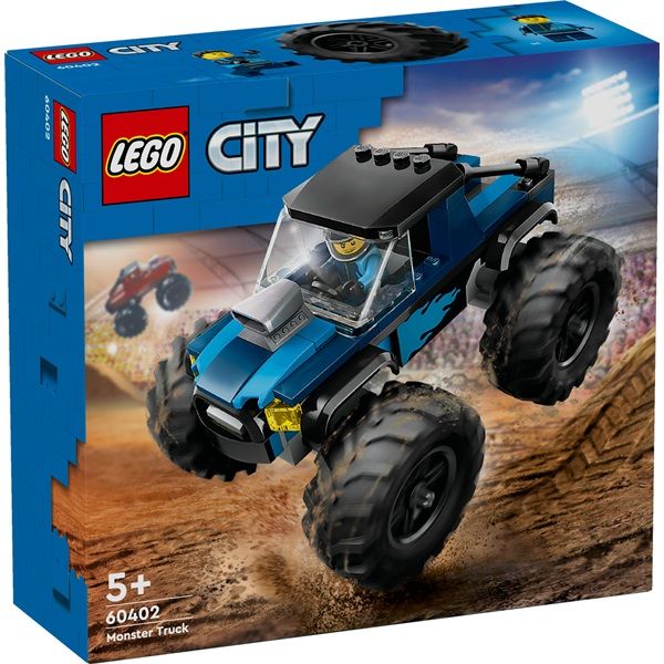 LEGO City Kék Monster Truck játék terepjáró 60402