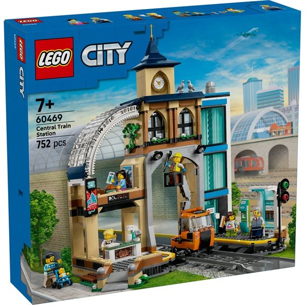LEGO City Központi pályaudvar, egy készlet az építőjátékok rajongóinak 60469