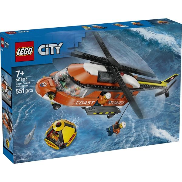 LEGO City Parti őrség helikopter játéképítő-készlet (60503)