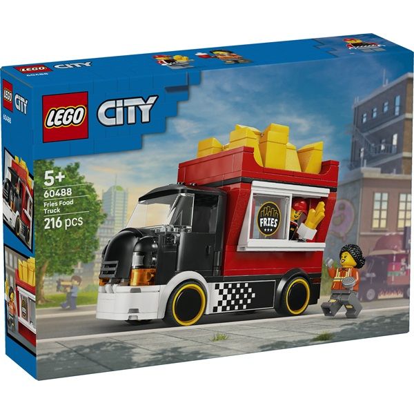 LEGO City Sültkrumpli-árus büfékocsi – Játéképítő-készlet 60488