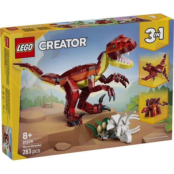 LEGO Creator 3 az 1-ben Veszedelmes dinoszaurusz 31379