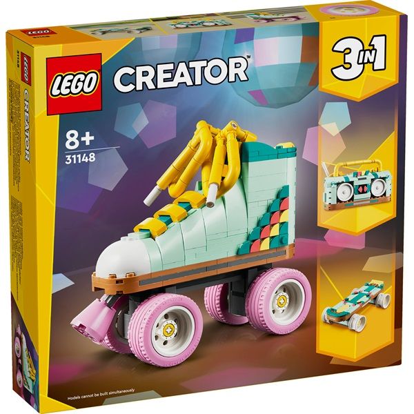 LEGO Creator Retró görkorcsolya 3 az 1-ben játék 31148