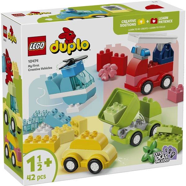 LEGO DUPLO Első készletek Kreatív járművek (10474)