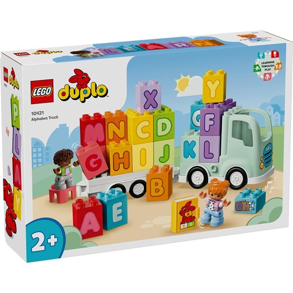 LEGO DUPLO Városi kalandok ABC teherautó játék 10421