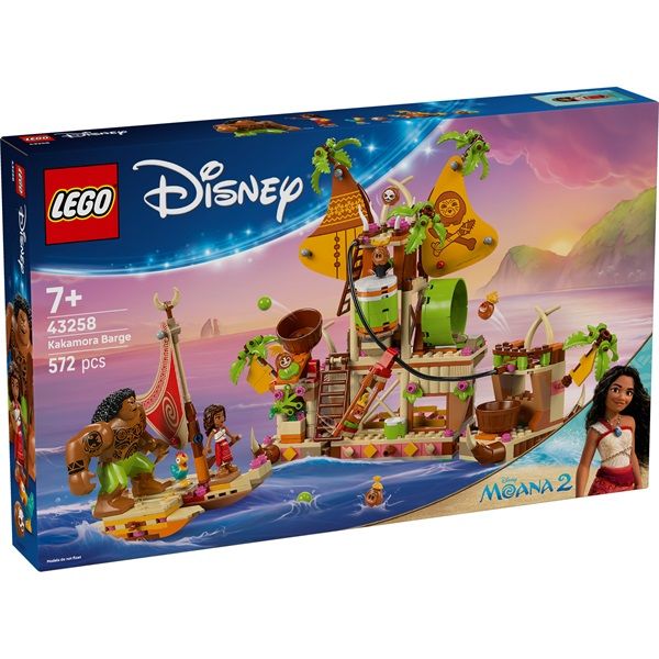 LEGO | Disney Vaiana 2. A kakamorák hajója, játék építőkészlet 43258