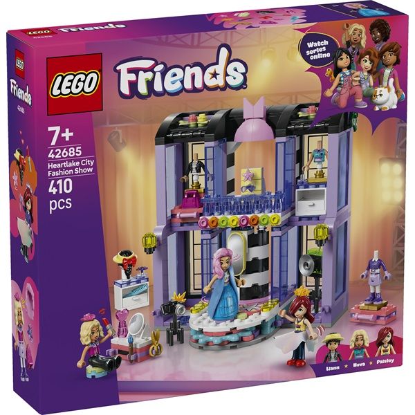 LEGO Friends Divatbemutató Heartlake Cityben, játékkészlet (42685)