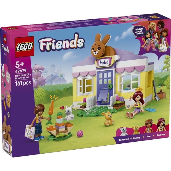 LEGO Friends Heartlake City nyuszipanzió, játékkészlet 42679
