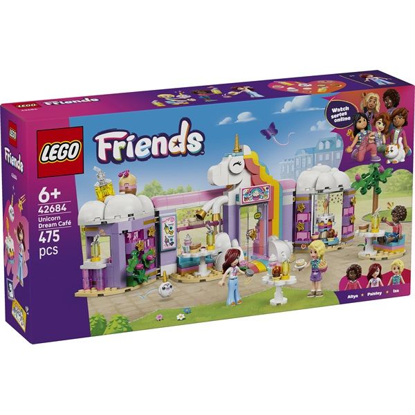 LEGO Friends Unikornisos kávézó, történetmesélős játékkészlet 42684