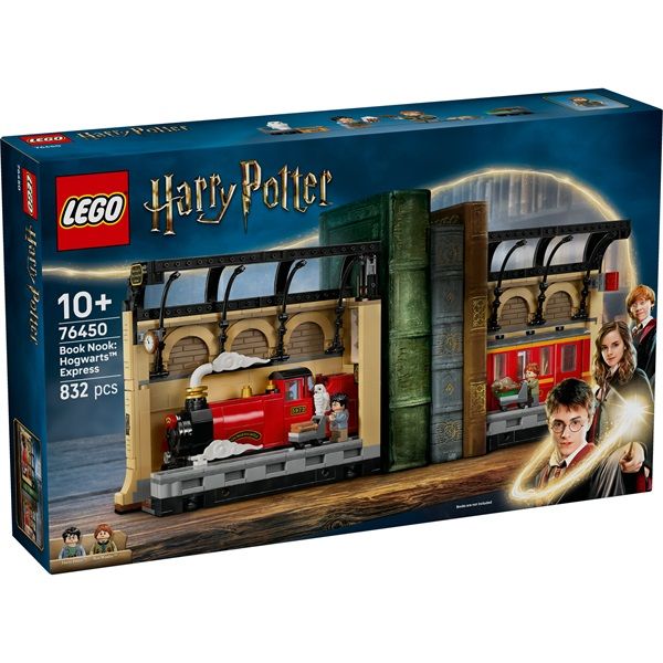 LEGO Harry Potter Könyvkuckó: Roxfort expressz, varázslatos ajándék (76450)