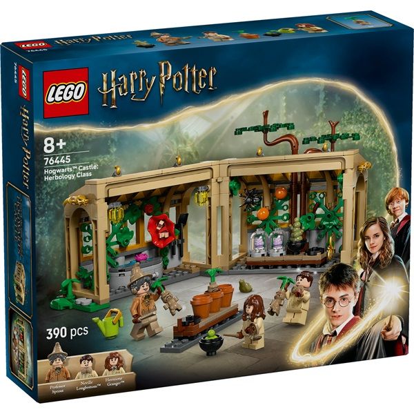LEGO Harry Potter Roxfort kastély: Gyógynövénytanóra, varázslóajándék 76445