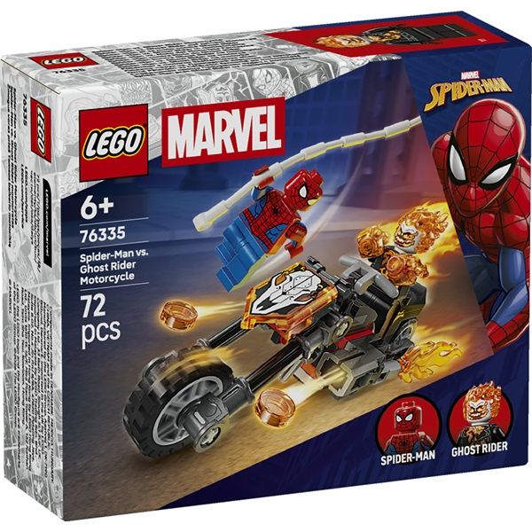 LEGO | Marvel Pókember a motoros Szellemlovas ellen (76335)