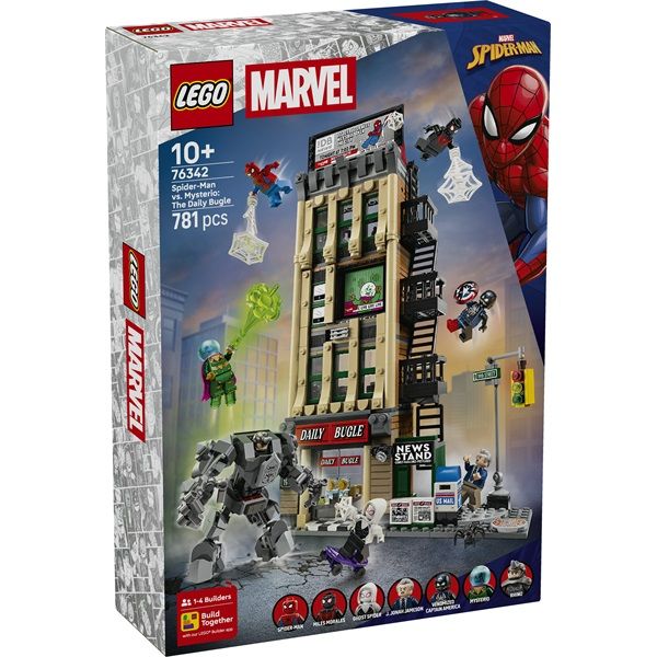 LEGO | Marvel Pókember vs. Mysterio: Hírharsona (76342)