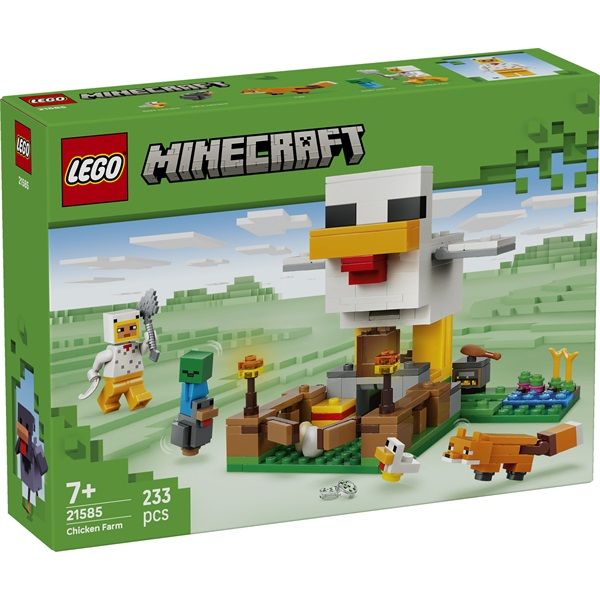 LEGO Minecraft Csirkefarm – Gaming építőjáték (21585)