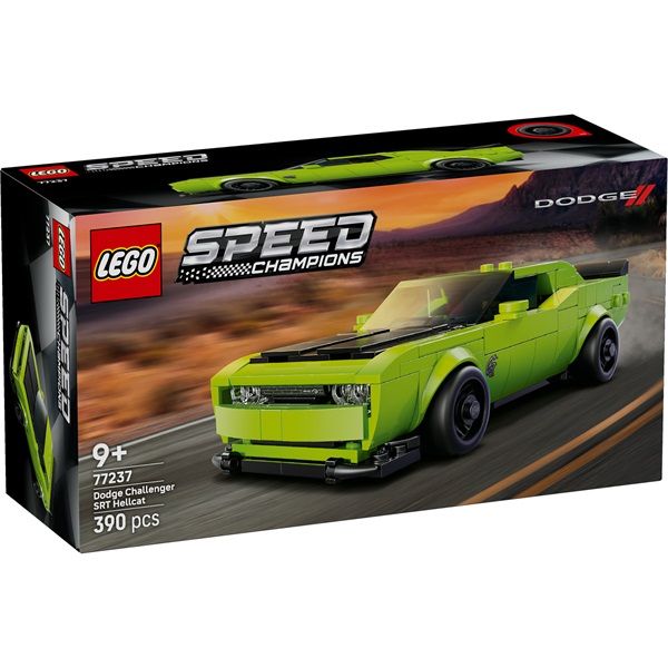 LEGO Speed Champions Dodge Challenger SRT Hellcat sportautó, játék 77237