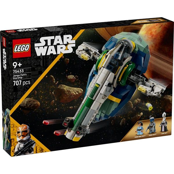 LEGO Star Wars A klónok támadása Jango Fett csillaghajója, készlet 75433