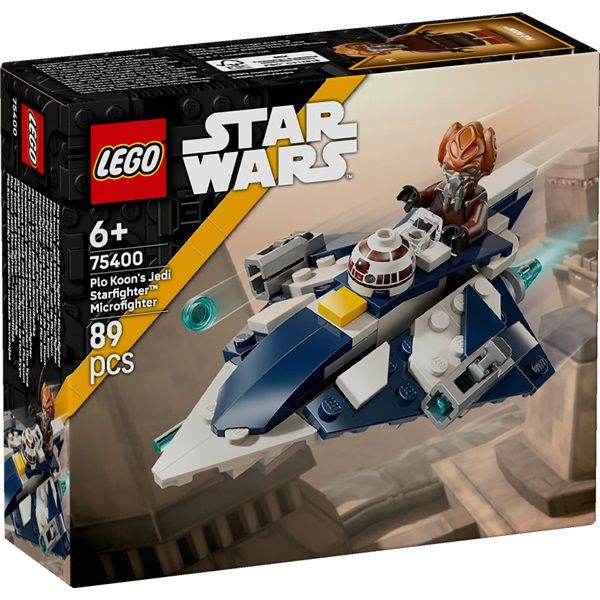 LEGO Star Wars Plo Koon Jedi csillagvadásza microfighter, építőjáték (75400)