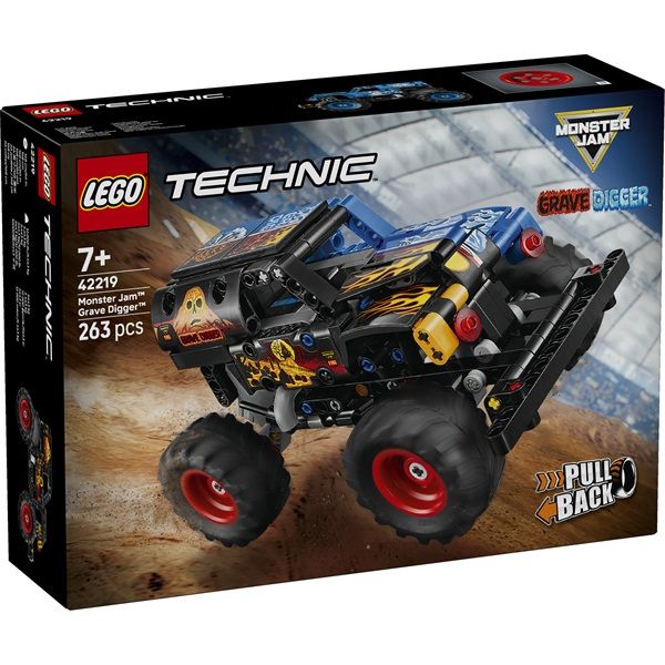 LEGO Technic Monster Jam Grave Digger tűz és jég (42219)