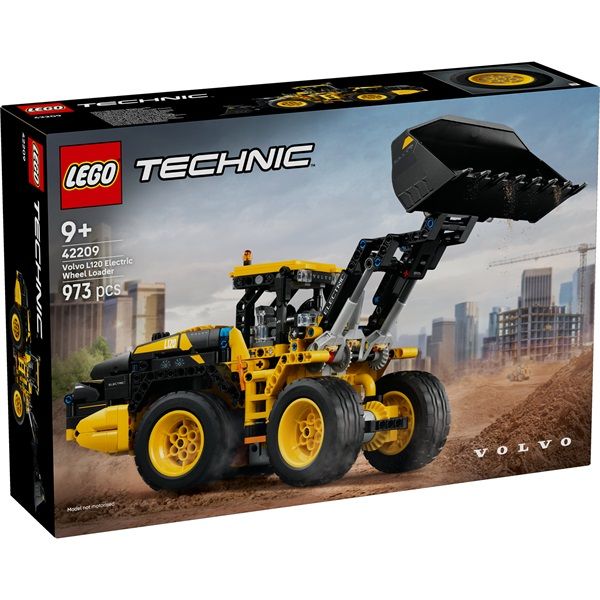 LEGO Technic Volvo L120 Electric kerekes rakodógép, építőipari játék (42209)