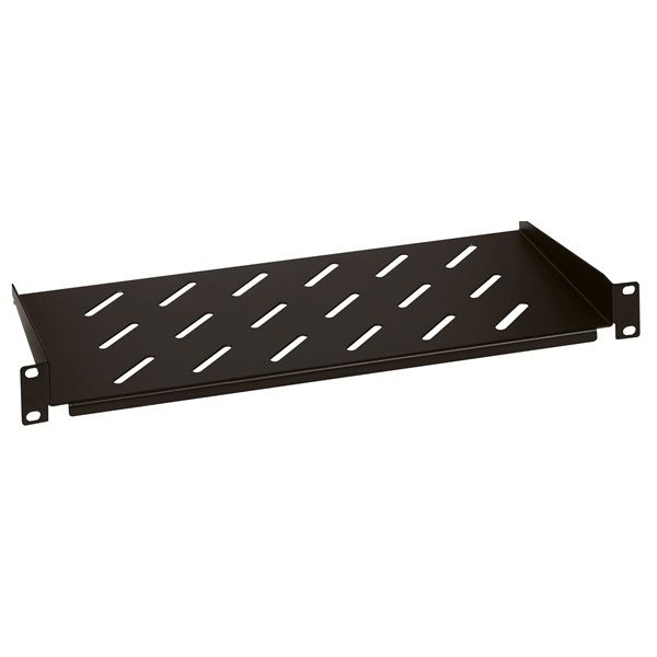 LEGRAND tálca, fix 1U-19` 2 ponton rögzített csavarral MÉLY: 400 MAX: 50 kg (E2S1U40)