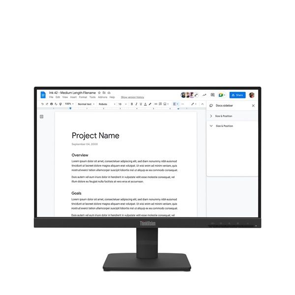 Lenovo ThinkVision S22-4e 21.5" FHD IPS (64CBKAT6EU)