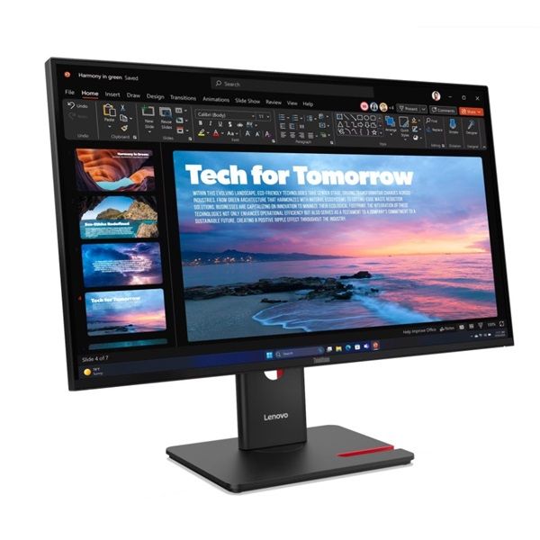 LENOVO Monitor - ThinkVision T27QD-40; 27" QHD 2560x1440 (64AAGAT2EU)