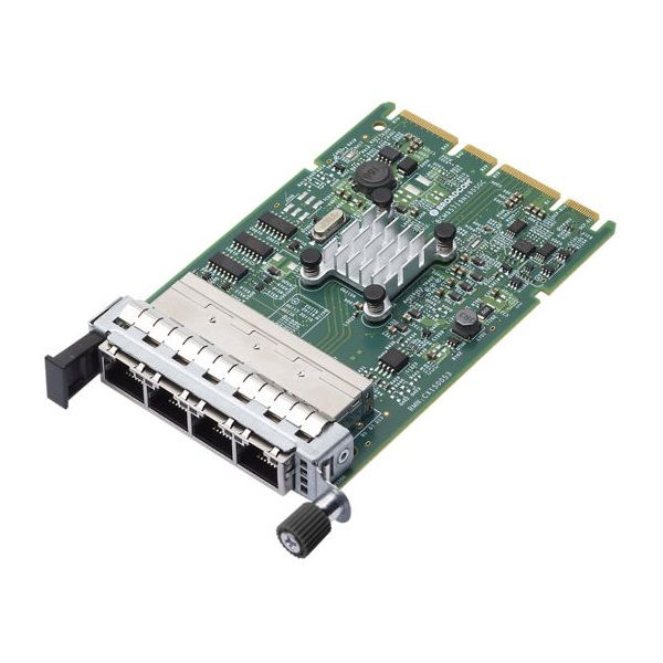 LENOVO szerver LAN - ThinkSystem Broadcom 5719 1GbE RJ45 4-port OCP Ethernet Adapter (4XC7A08235)