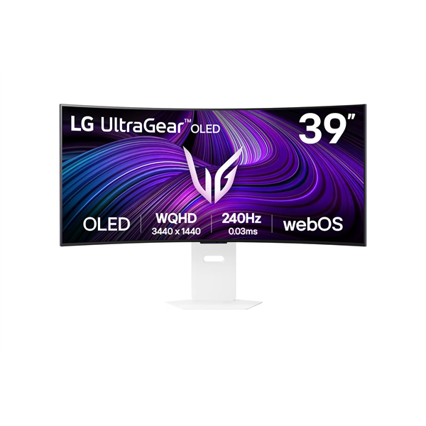 LG 39GX90SA 39" UWQHD OLED Ívelt Gaming Smart monitor (39GX90SA)