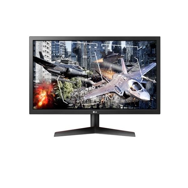 LG UltraGear™ 24" FullHD Gaming Monitor (24GL600F-B) Fekete