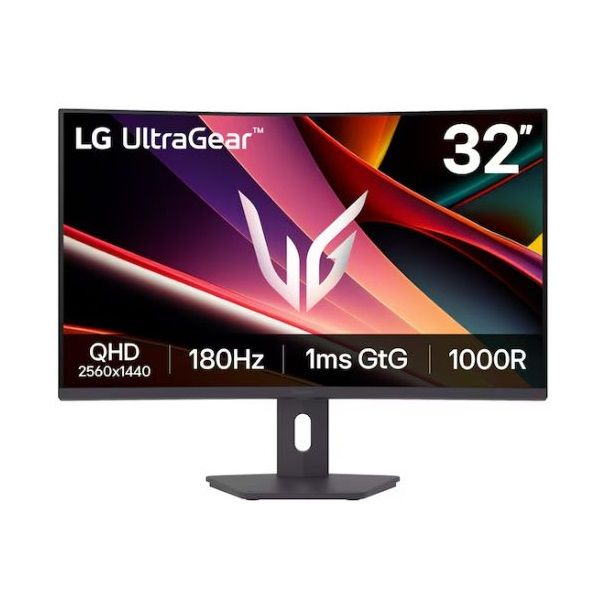 LG UltraGear 32" QHD VA 180Hz ívelt gaming monitor (32G600A-B.AEUQ)
