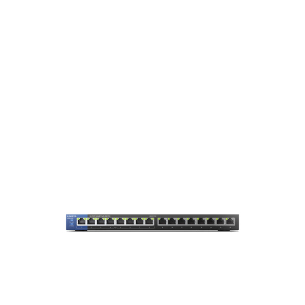 Linksys  LGS116P 16x1000Mbps, POE+  Switch (LGS116P-EU)