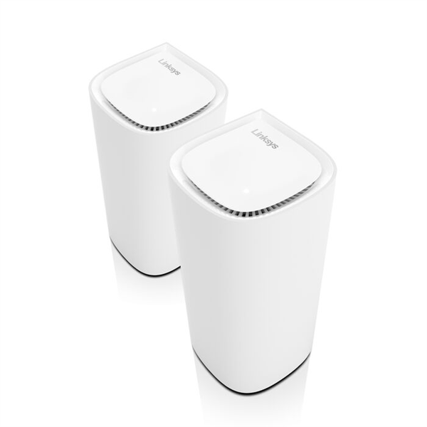 Linksys Velop Pro Mesh Router, Wifi 6E, 6Ghz, Tri-Band, AX5400, 2pk (MX6202-KE)