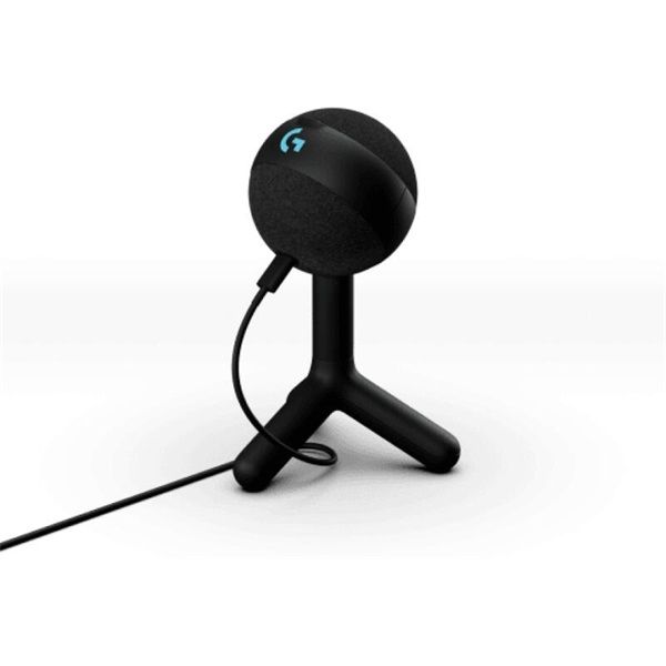 LOGITECH Yeti Orb Lightsync RGB mikrofon, Fekete (988-000551)