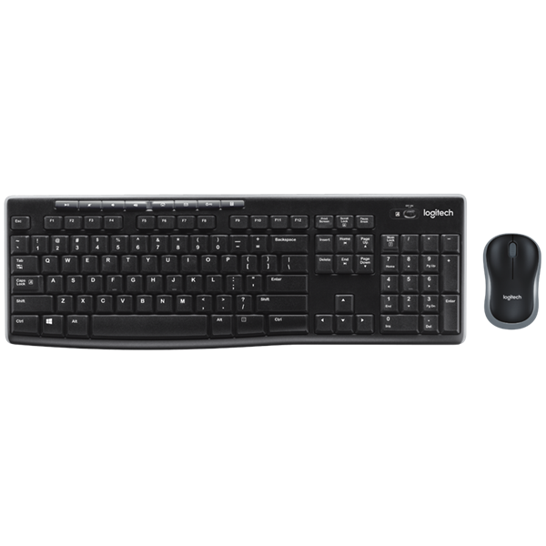 LOGITECH MK270 Vezeték Nélküli Combo UK Billentyűzet + egér (920-004523)