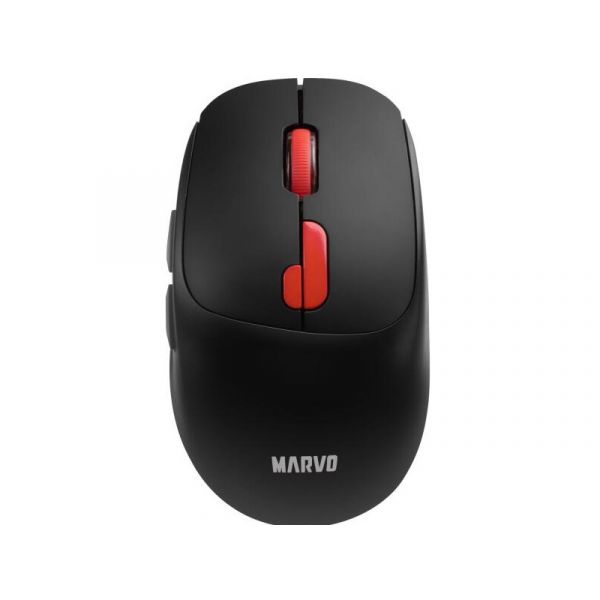 MARVO M809W BK vezeték nélküli egér - fekete