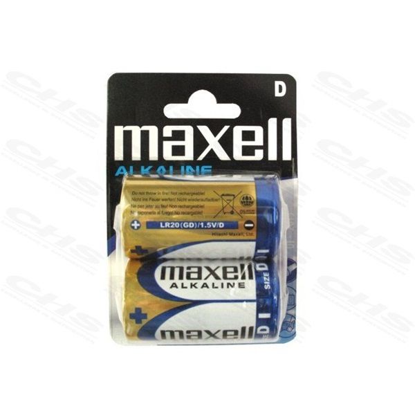 MAXELL R-20 Góliát Alkálielem, 2db (774410.04.EU)