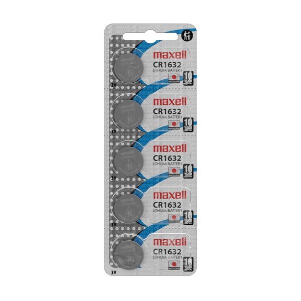 MAXELL Gombelem CR1632, 5db/csomag (18586600)