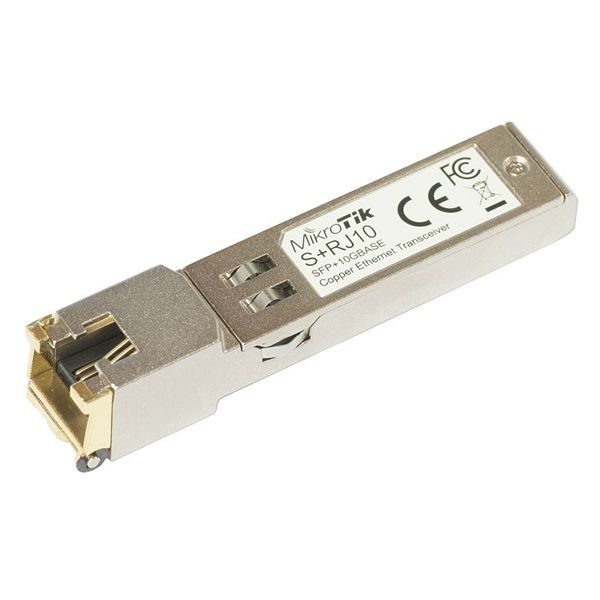 MikroTIK 10Gbps SFP modul (S+RJ10)