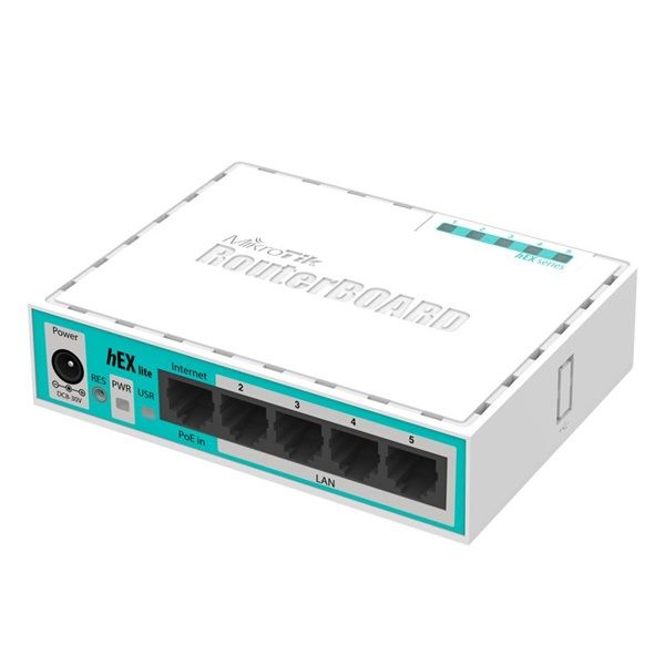 MIKROTIK Vezetékes Router 5 x 10/100 RJ45 RouterBOARD RB750 r2