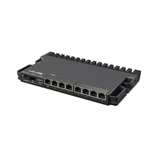 MIKROTIK RouterBOARD 7x1000Mbps + 1x2,5Gbit + 1x10Gbit SFP+, Rackes Vezetékes Router (RB5009UG+S+IN)
