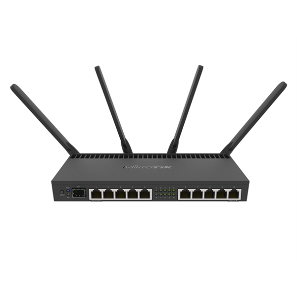 MIKROTIK RB4011 series router (RB4011IGS+5HACQ2HND-IN)