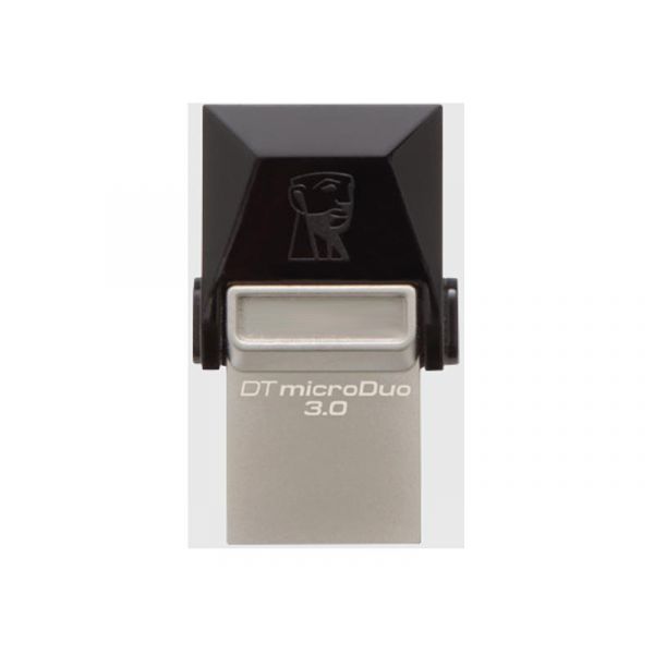 KINGSTON Pendrive 32GB, DT MicroDuo, USB 3.0 micro USB OTG fekete