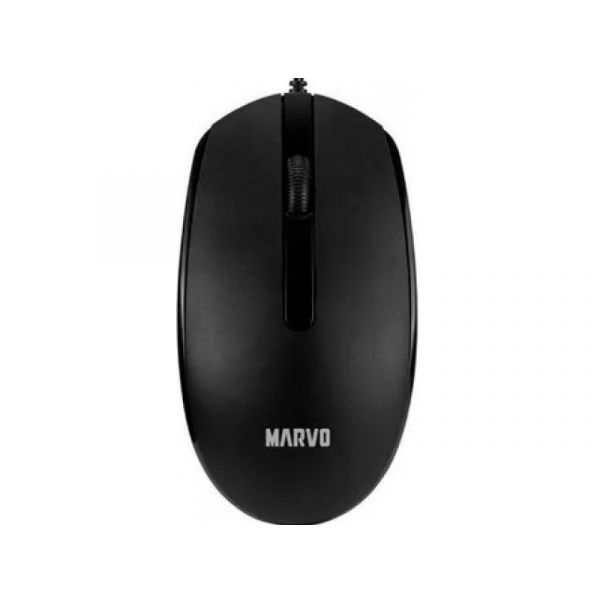 MARVO MS003 BK vezetékes egér - fekete